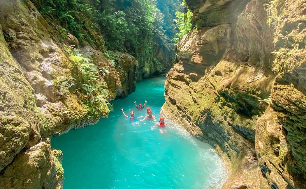 Siquijor Oslob Whale shark & Canyoneering w/ Kawasan falls from Dumaguete City