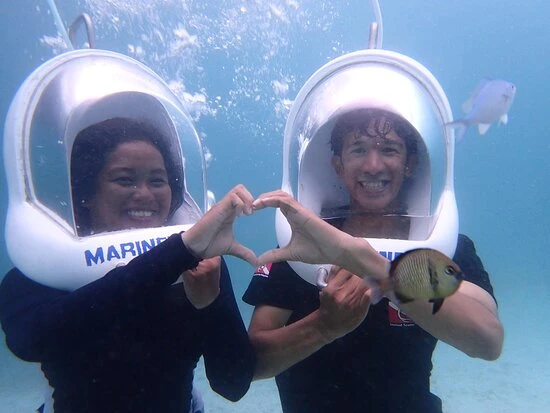 ISLAND HOPPING WITH BUFFET LUNCH & HELMET DIVING (GROUP/JOINERS)
